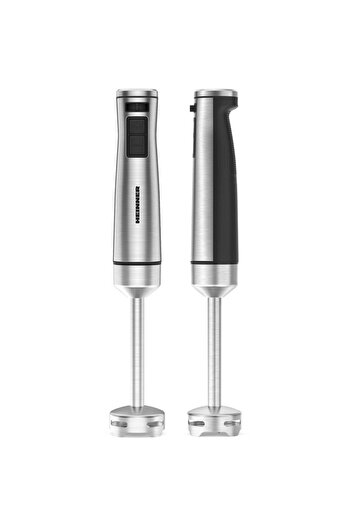 Heinner Heinner HHB-DC1000SSBK vertical mixer, 1000 W, variable speed + turbo, whisk, chopper (Black/Stainless Steel)