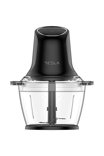 TESLA Tesla FC300B Chopper, 500 W, 1 l, 2 speeds, Glass bowl, stainless steel blades (Black)