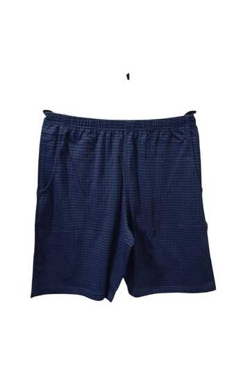 Erse Combed Cotton Plaid Pocket Casual Shorts
