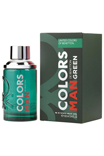 Benetton Colors De Benetton Man Green For Men Eau De Toilette 100ml