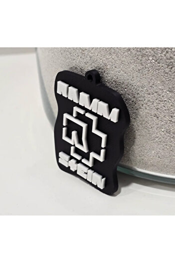 CosmosCraft Rammstein Keychain,Plastic