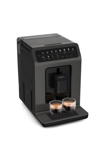 Krups Evidence Ea89 Fully Automatic Coffee Machine - Charcoal Black