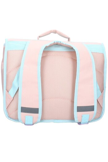 Frozen Multicolored schoolbag with two compartments, 38x33x16 cm, ergonomic, adjustable straps, Frozen