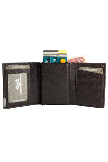 Classic Milano RFID Blocking Faux Leather Wallet for Men and Women, Automatic Card Holder Men's Wallet