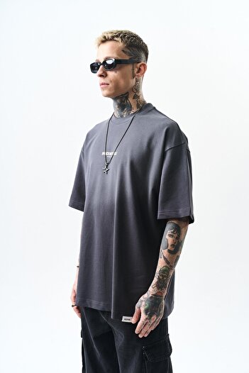 Respire Men's Oversize T-Shirt Smoked, Unfuckwithable Printed