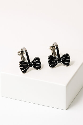 MakeWell Non-Perforated Earrings Decompressing Butterfly Heart Bow Rainbow Design Decompressing Earrings for Children