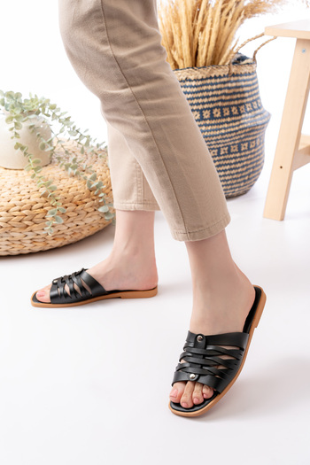 StWenn Summer Women's Slippers Sandals Comfortable Light Sole Daily Office Suitable for Outside Young Mother Slippers