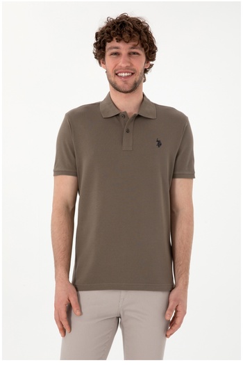 U.S. Polo Assn. Ανδρικό μπλουζάκι με γιακά πόλο των ΗΠΑ