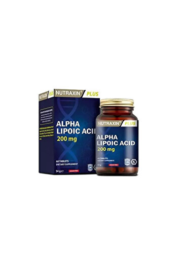 Nutraxin 200 Mg Alpha Lipoic Acid - 60 Tablets 2 Pack