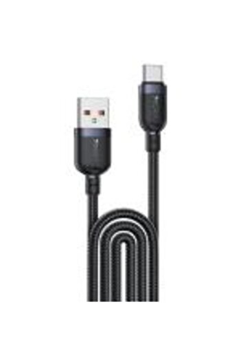 Yesido 3A USB to Type-C Fast Charging Cable, Length:3m(Black)