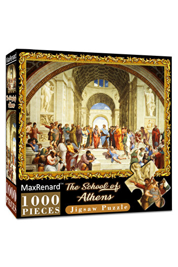 Choice Athens Raphael MaxRenard Jigsaw Puzzle 1000 Pieces The School of Athens Raphael Environmentally Frie