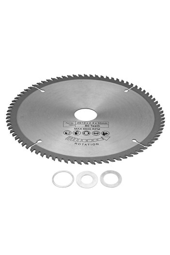 Choice A Saw Cutting Blade Wood Cutting Blade 210mm 80 Teeth Bore Diameter 30mm Circular Saw Blade with 3 .