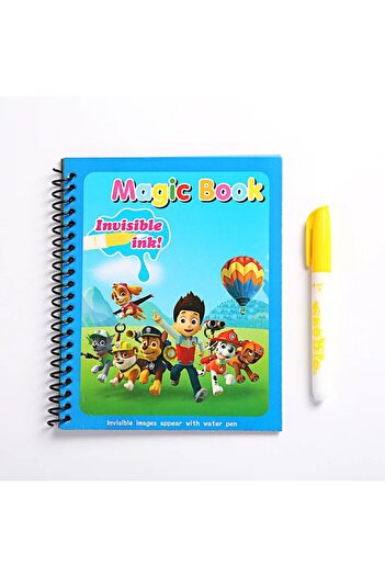 Hasbro random 1pcs Original Paw Patrol Magic Book Children Creative Graffiti Water Painting Puzzle Toys Ani