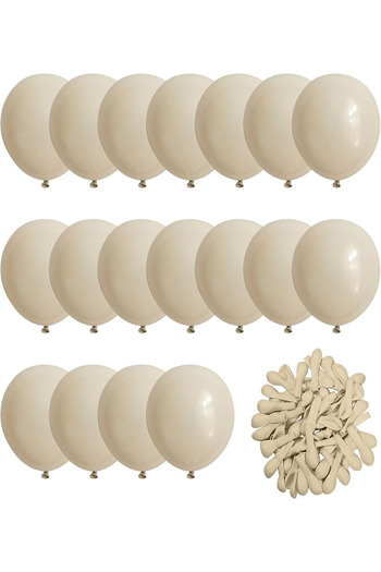 BALON DİYARI 40 Skin Color Color Balloons – Helium Compatible, Quality and Durable
