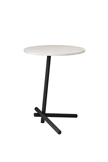 sharpdo Modern Living Room Sofa Marble Side Table 40*40*50cm