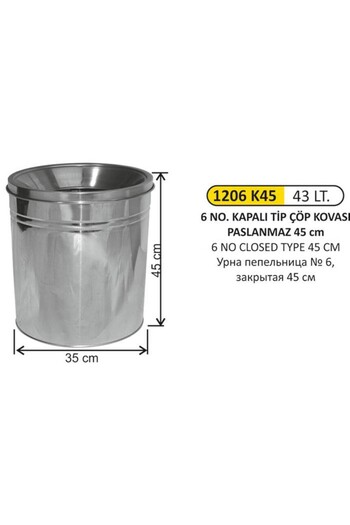 Arı Metal Ari Metal 6 No Column Closed Size 45 cm