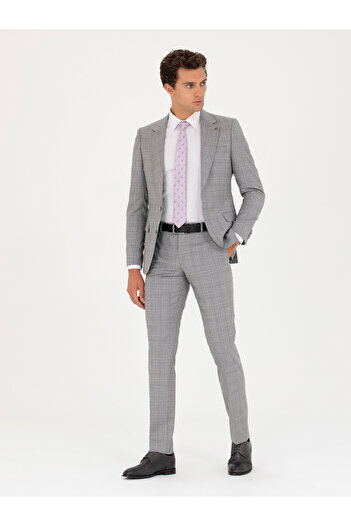 Cacharel Gri Slim Fit Takım Elbise 50269199-VR024