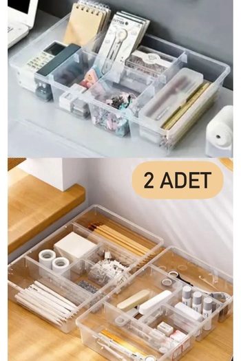 Bayev Nova 2 Drawer Organizer - Office Table Top Organizer / Compartmented Control