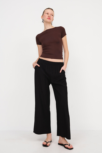 Addax Crew Neck Basic T-Shirt P0268