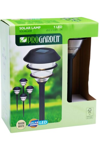 Progarden Solar garden lamp set 4 pcs 41 cm