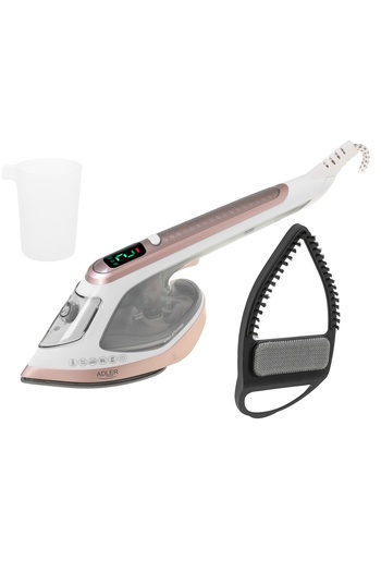 adler Classic and vertical steam iron 2 in 1, Adler AD5044, 1400W, ceramic,
