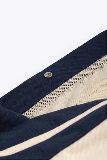 GIESTO Beige Fabric Tote Bag