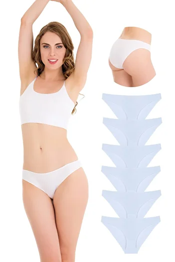 Newlilla 10010 Slip Pack of 6 Bikini Panties