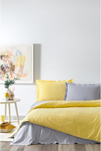 Özdilek Single Ranforce Duvet Cover Set Colormix Plain