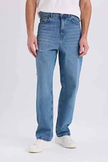 DeFacto Baggy Fit Wide Leg Jeans B5783Ax25Sp