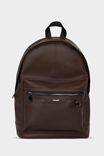 DeFacto Men's Faux Leather Backpack E7912Axns
