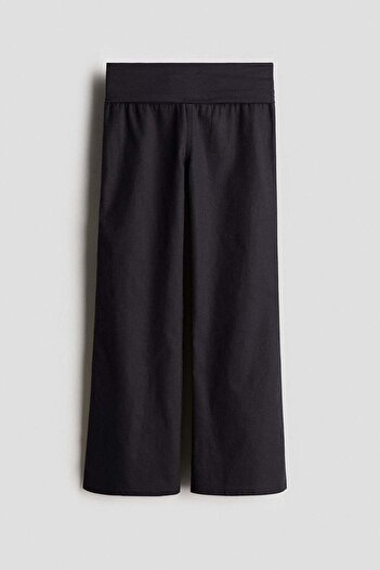 H&M Linen blend yoga-style trousers