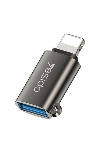 Yesido GS14 8 Pin to USB 3.0 OTG Adapter(Black)