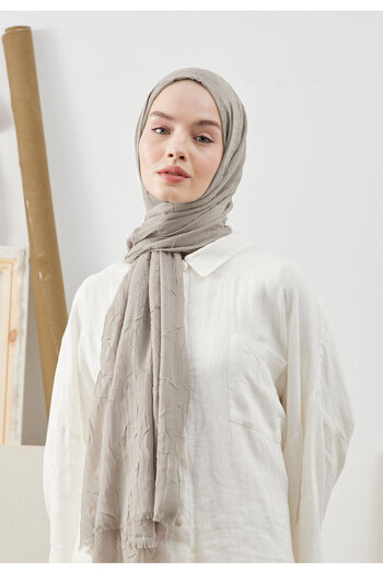 Fresh Silver Bamboo Shawl