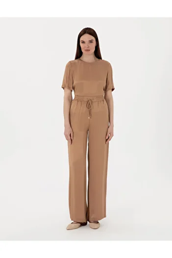 Pierre Cardin Brown Loose Fit Trousers 50301237-Vr029