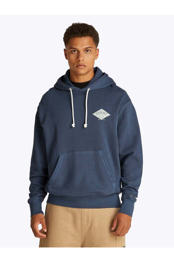 Tommy Hilfiger Mikina s kapucí TJM RLX VARSITY GRAPHICS