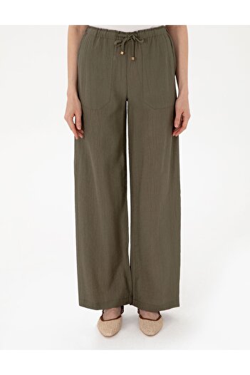 Pierre Cardin Khaki Loose Fit Trousers 50306511-Vr027