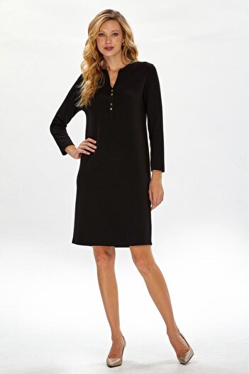 İKİLER Rochie cu guler cu nasturi 234-2507
