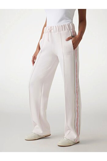 Guess Women's Pink Yarrow Straight Cut Pants