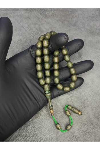 Mos Ticaret Master's Work with System Natural High-End Boxwood Prayer Beads