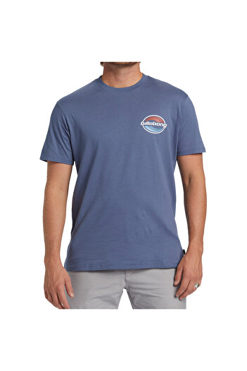 BİLLABONG Walled Ss Men's Blue T-Shirt Men's T-Shirt Abyzt02453