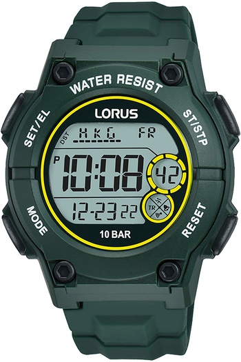 Lorus Unisex Watch R2333PX9 Sports Green with Grey dial