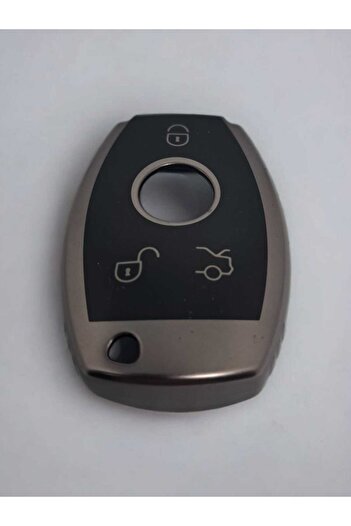 Natural Silicone Gray Mercedes Model Lux Billet Pnt135 Keychain Container