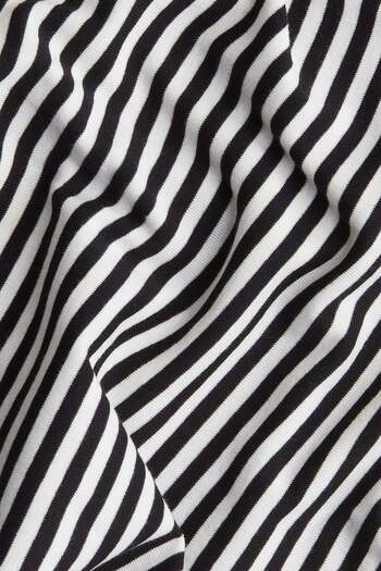 H&M Decorative-placket Ribbed Top