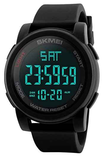 Generic Arabest Sport Watch Men Military Watches Waterproof Electronic Led Double Time Black Wristwatch
