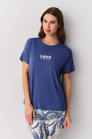 SUWEN Love Pajama Set