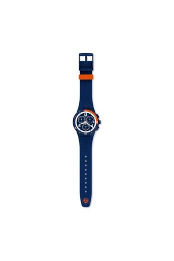 Generic Swatch Watch Chrono Susz402 Match Point Special Edition Roland Garros