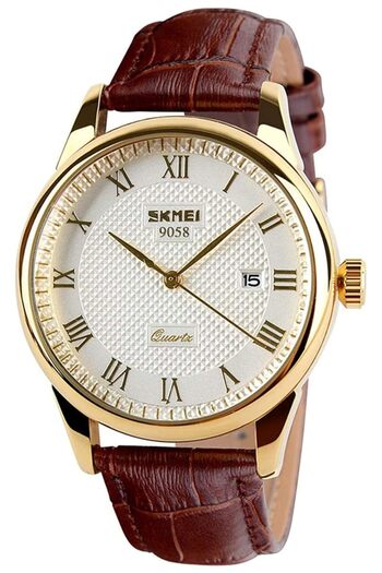 Generic Arabest Watch For Men Men Wrist Watches Luminous Pointer Men Watch Analog Quartz Movement Stainless