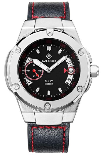 Generic Karl Keller Casual Watch For Men Analog Leather Kksr1101
