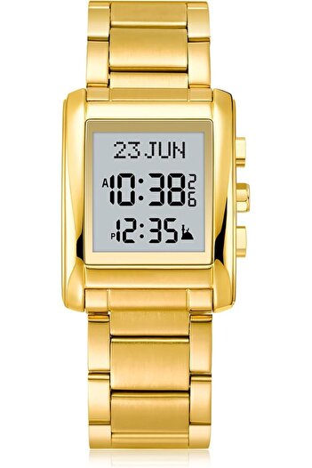 Generic Muslim Digital Watch Azan Watch For Men And Women Backlight Waterproof Azan Watches
