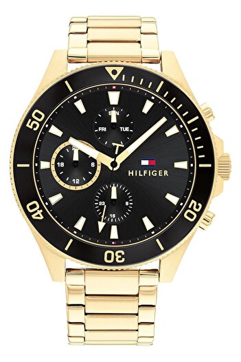 Generic Tommy Hilfiger Men Quartz Watch Analog Display And Leather Strap